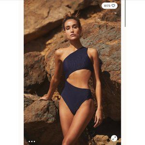 Free People x Beach Riot Ribbed Celine One Piece